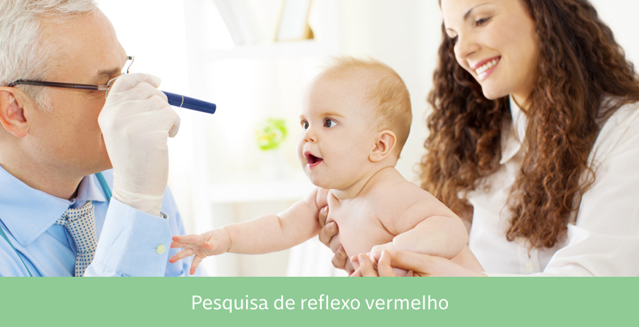 Pesquisa de reflexo vermelho